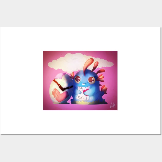 Murloc & Egg Wall Art by Leassel